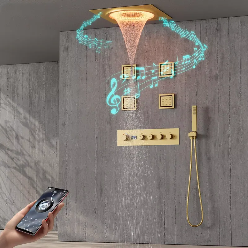 Spa & Wellness Hotel Diament Ustroń Zdjęcia - Juego de Ducha LED Inteligente con